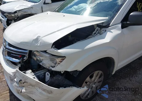 2018 Dodge Journey Se z USA, uszkodzony, nr VIN 3C4PDCAB8JT507754